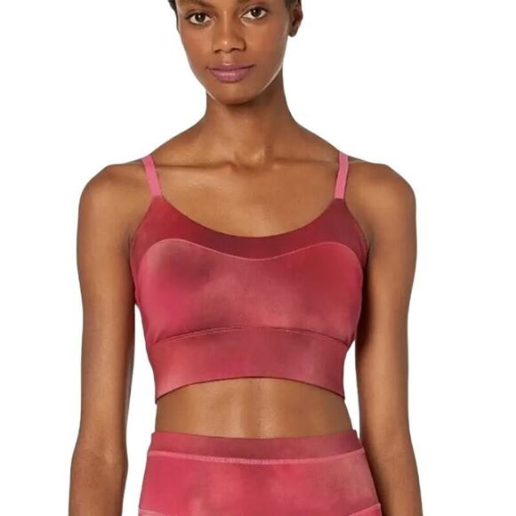 Free People Movement X Revolve NEW Beat The Heat Reversible Sports Bra Red Small - Picture 3 of 12
